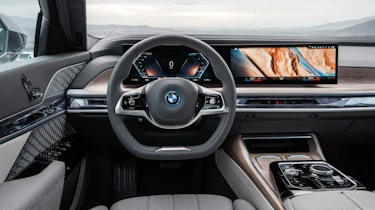 BMW i7 interior