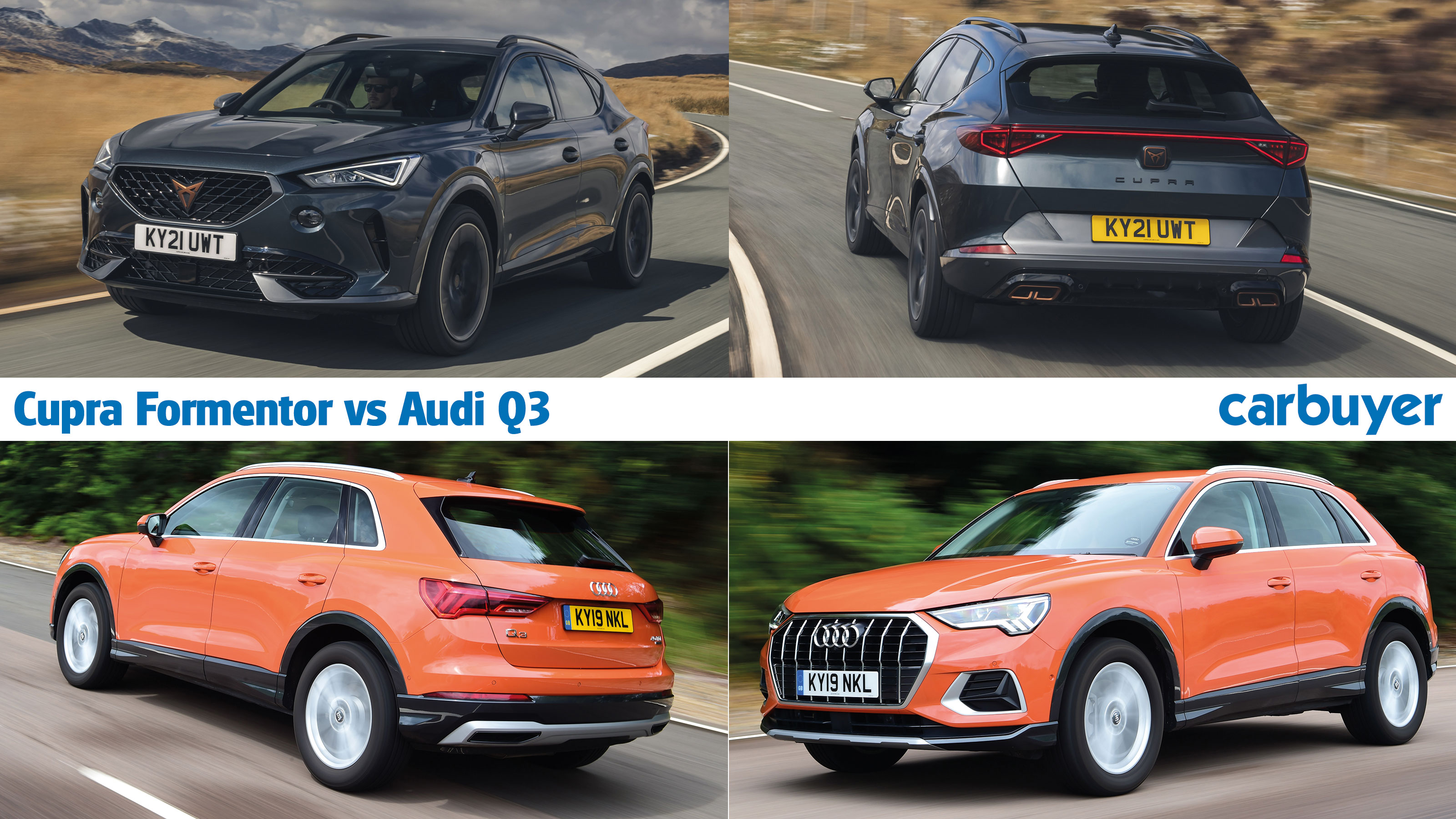 Cupra Formentor vs Audi Q3 header