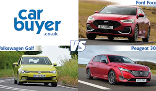 Ford Focus vs Volkswagen Golf vs Peugeot 308 header