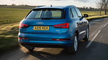 2015 Audi Q3 driving - rear