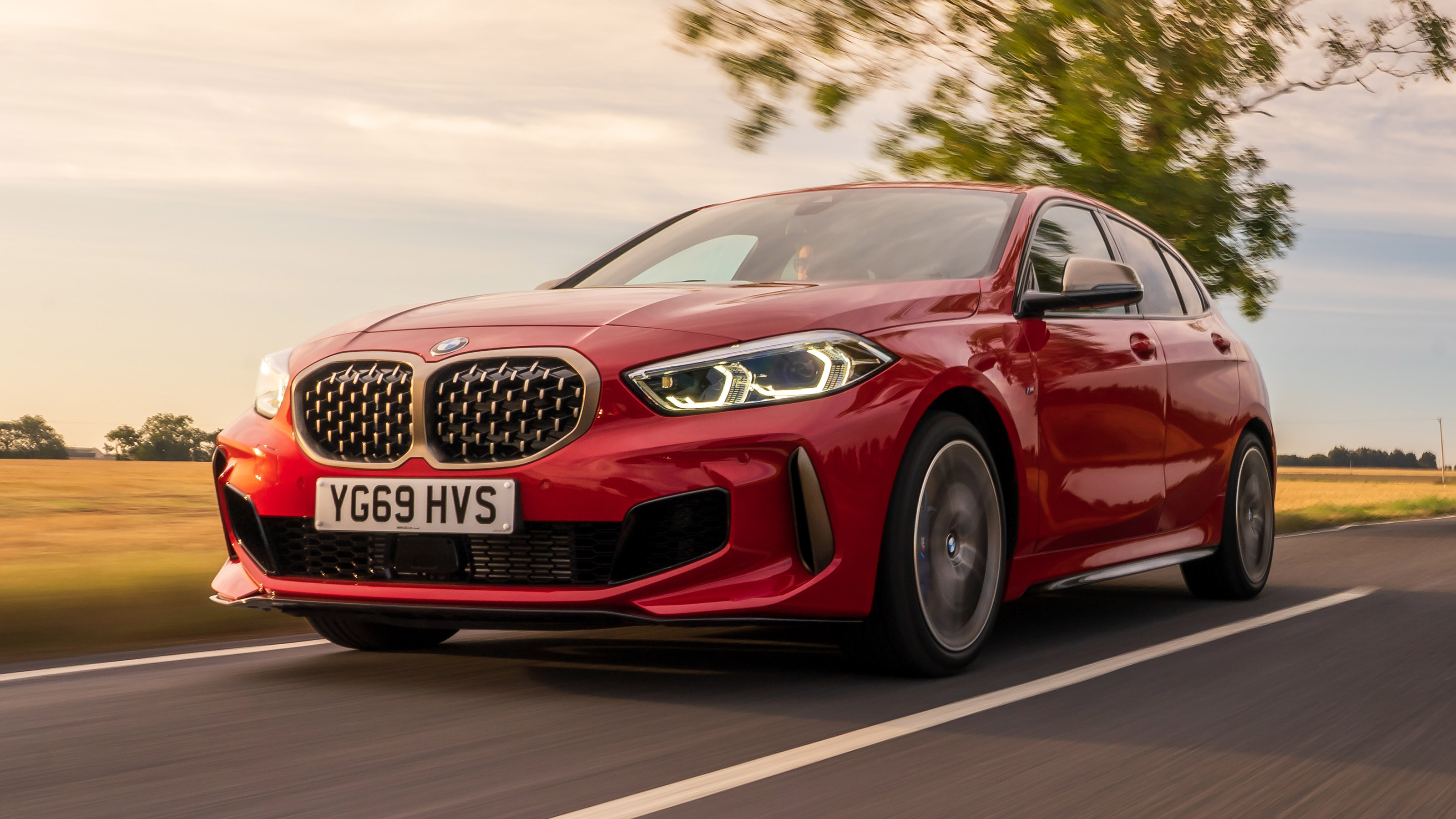 BMW M135i driving