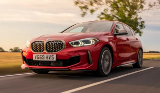 BMW M135i driving