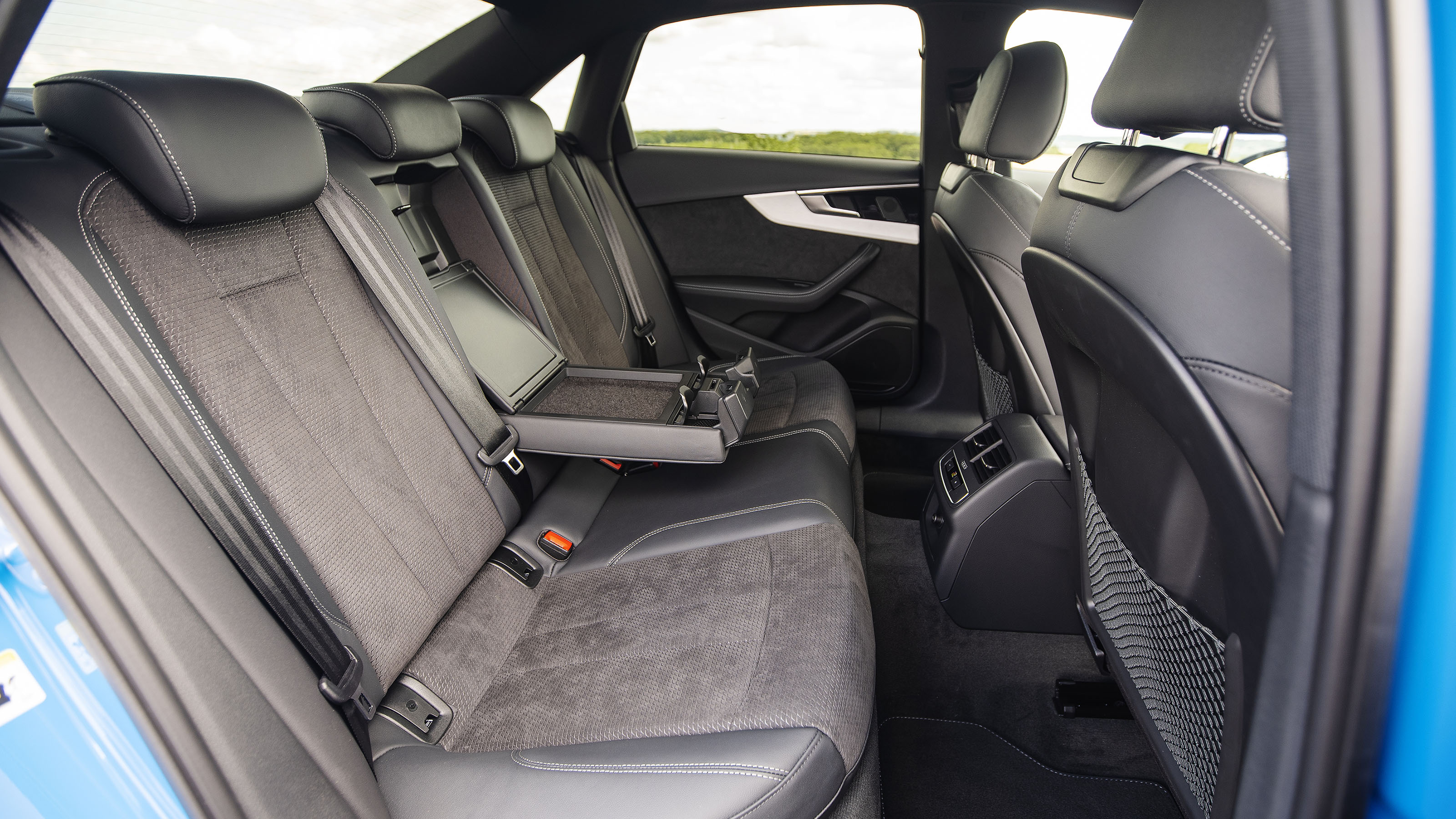 Audi A4 saloon rear seats