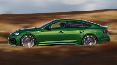 Audi RS5 Sportback driving - side