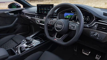 Audi RS5 Sportback steering wheel