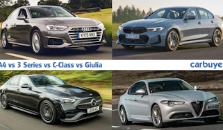Audi A4 vs BMW 3 Series vs Mercedes C-Class vs Alfa Romeo Giulia
