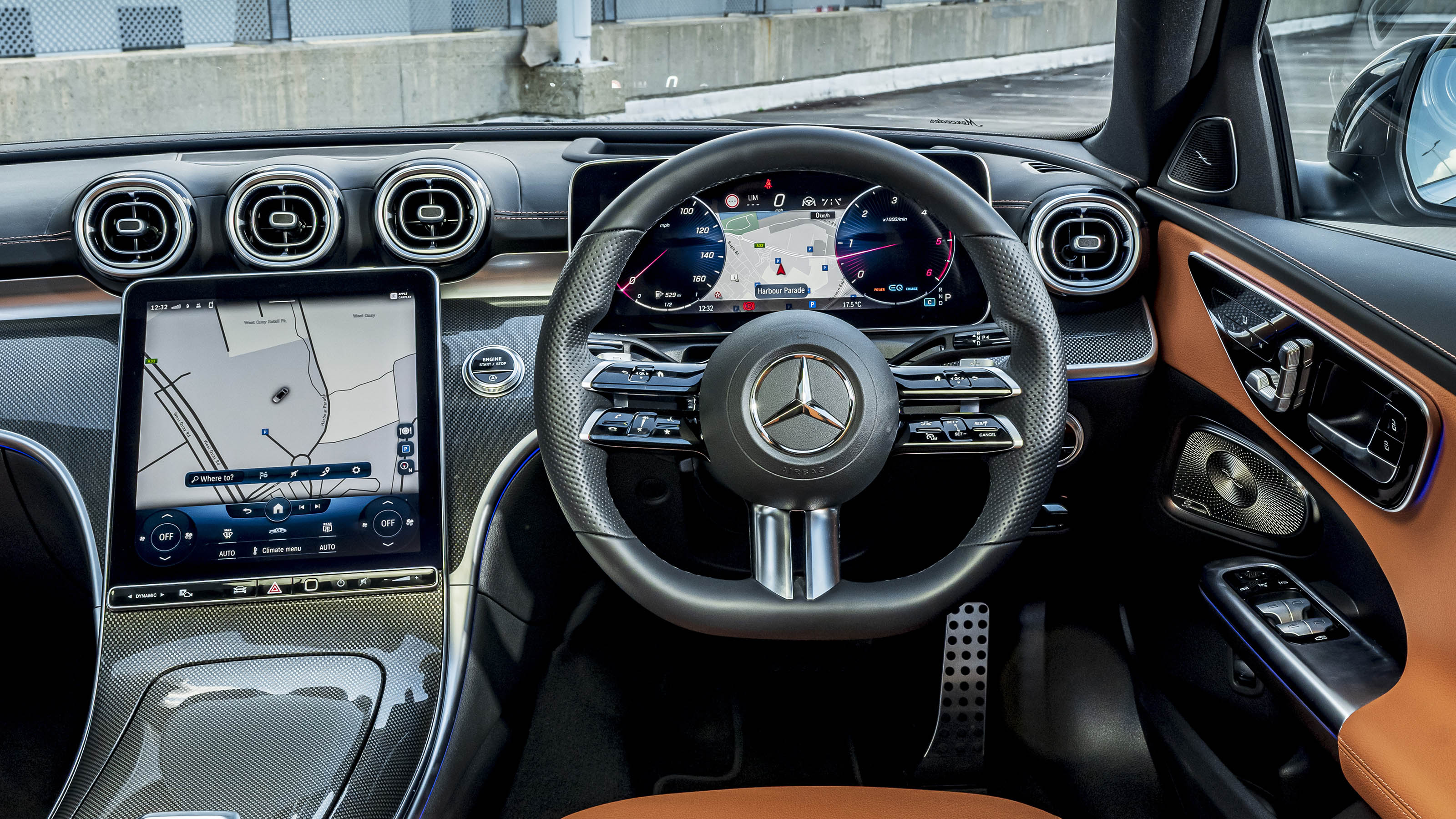Mercedes C-Class interior
