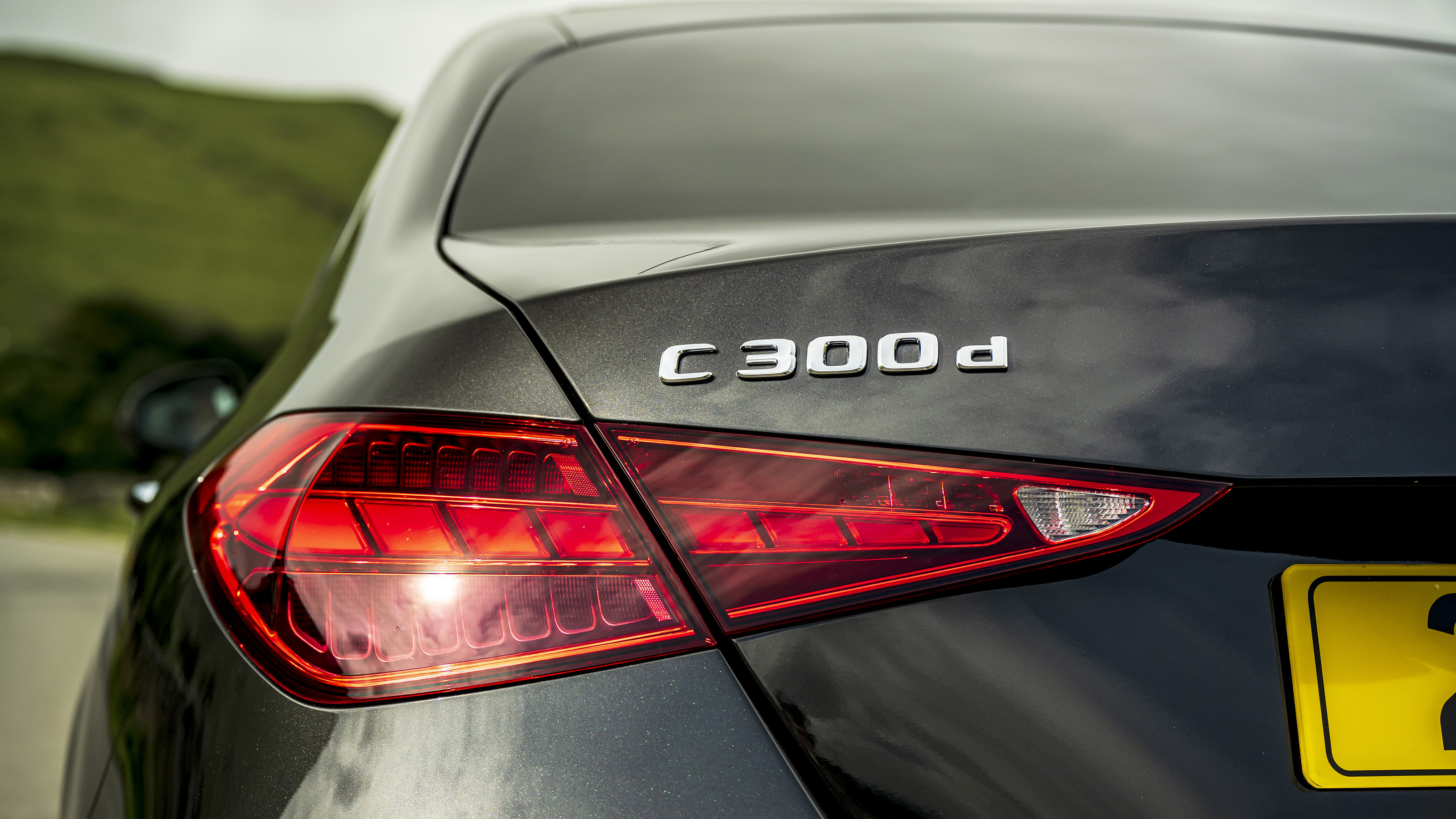 Mercedes C-Class saloon tail-light