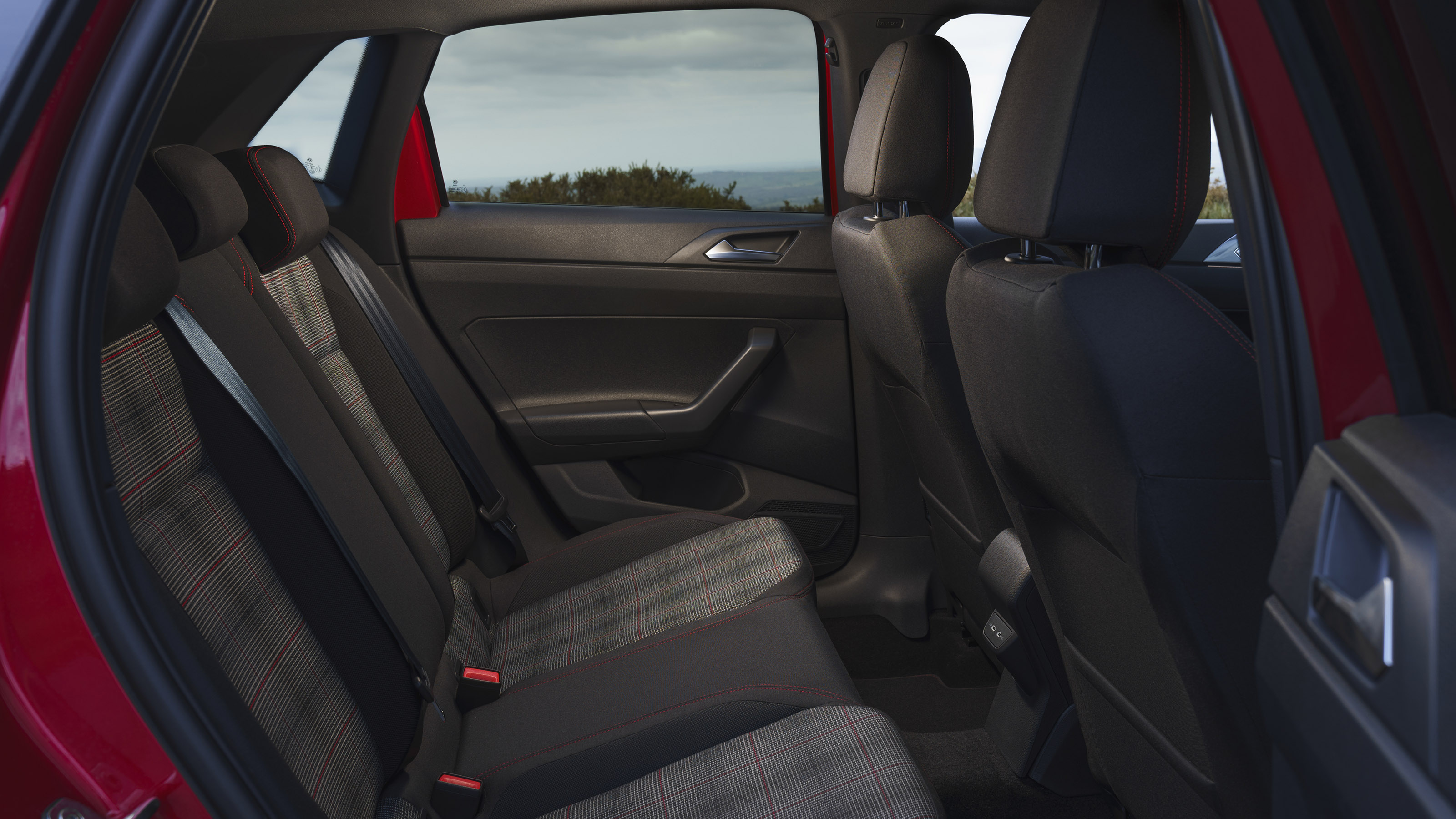 Volkswagen Polo GTI facelift rear seats