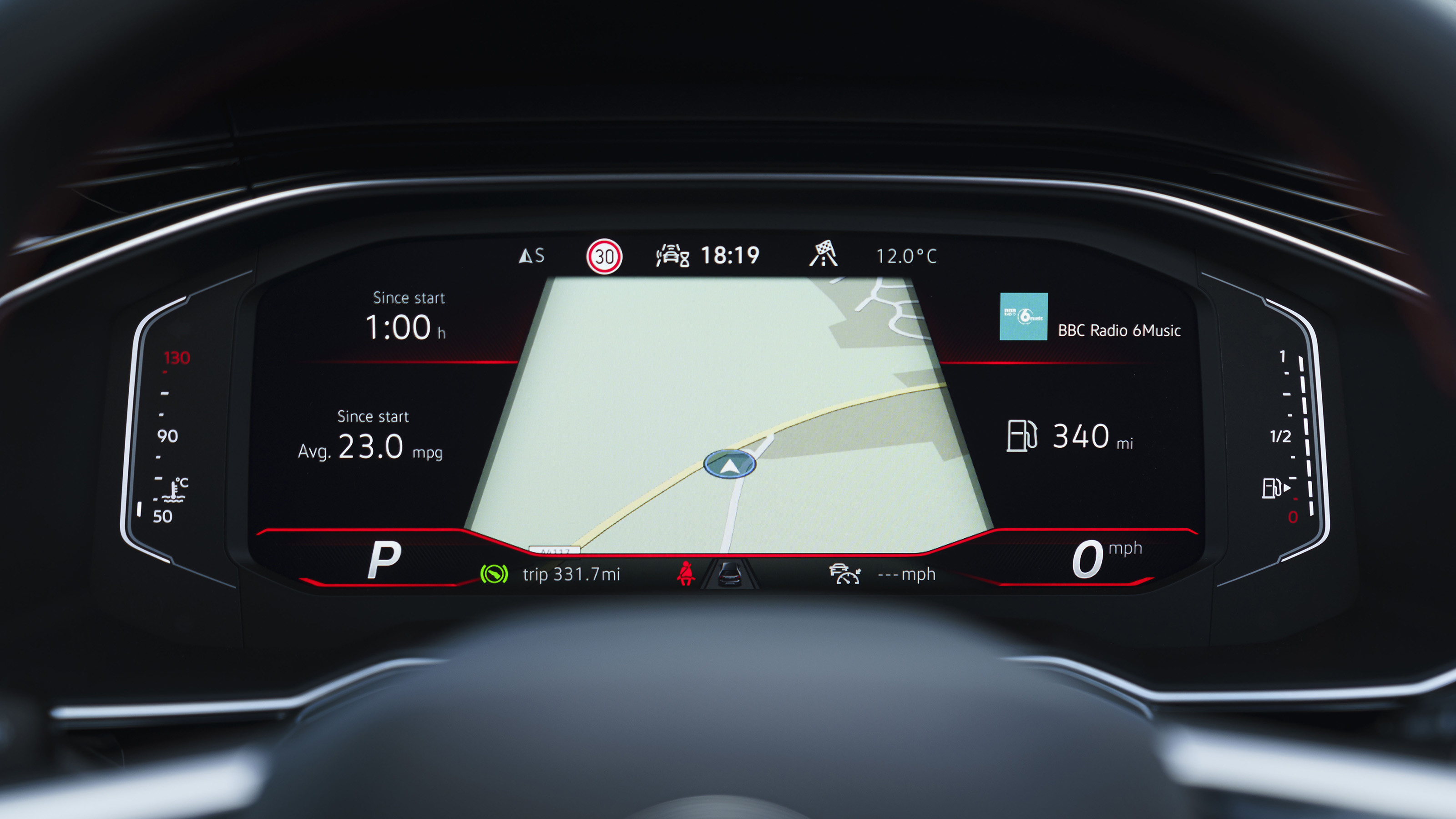 Volkswagen Polo GTI facelift digital dials