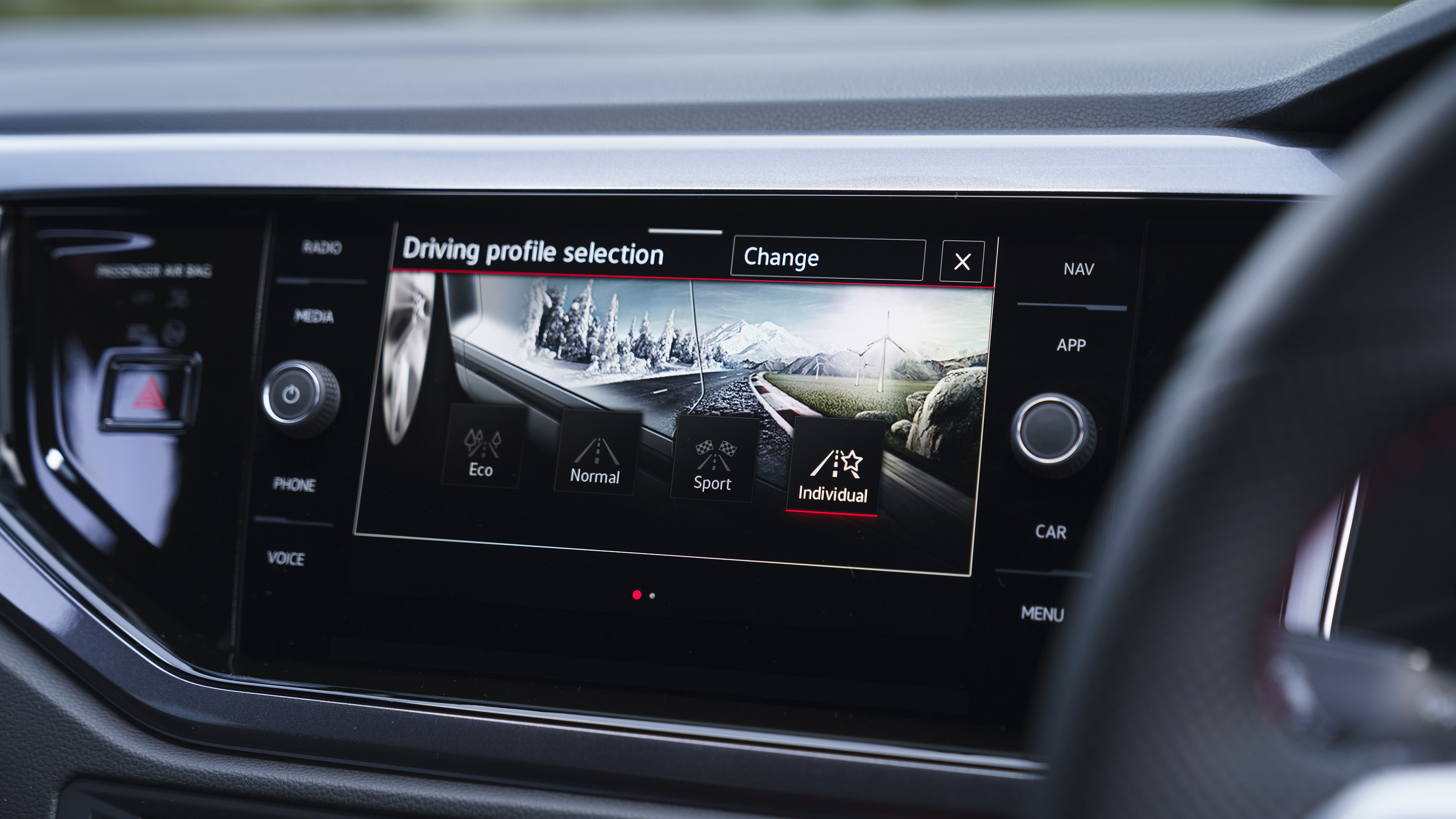 Volkswagen Polo GTI facelift drive modes