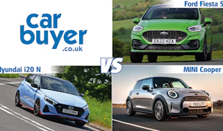 Ford Fiesta ST vs Hyundai i20 N vs MINI Cooper S header