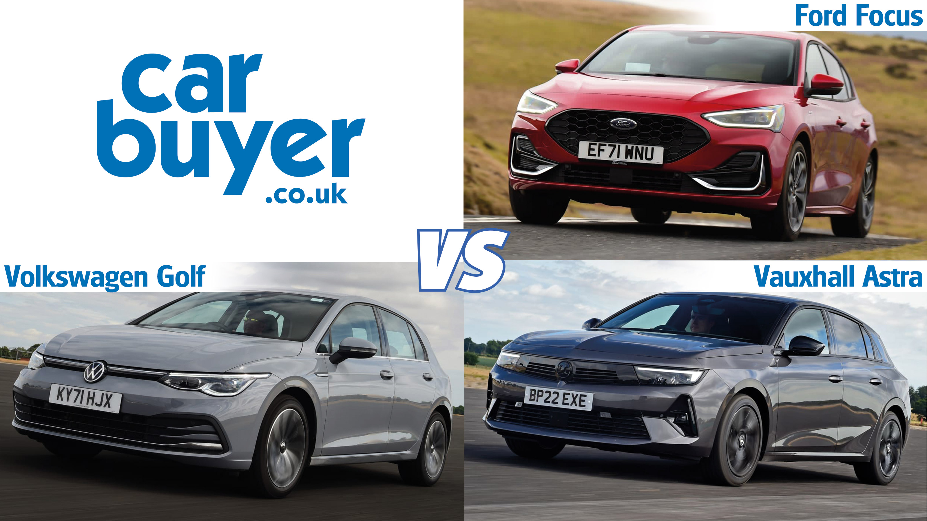 Focus vs Golf vs Astra hero