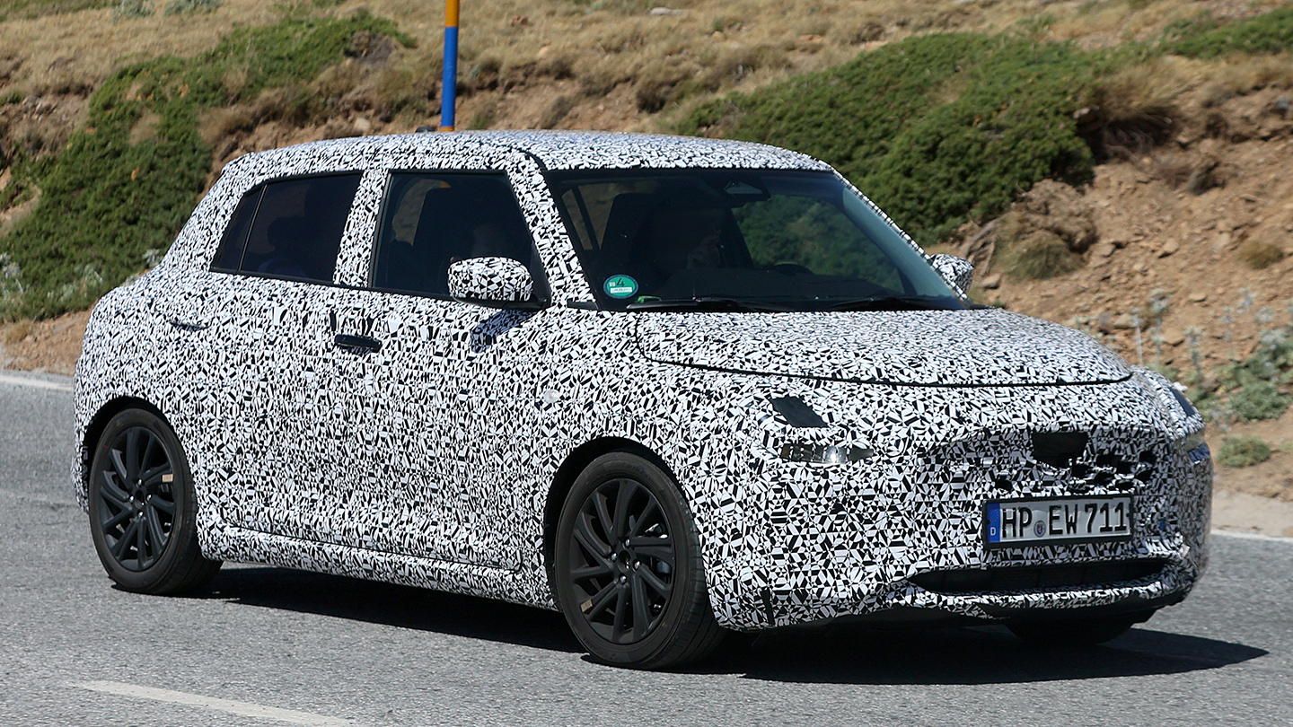 2023 Suzuki Swift - spy shot front