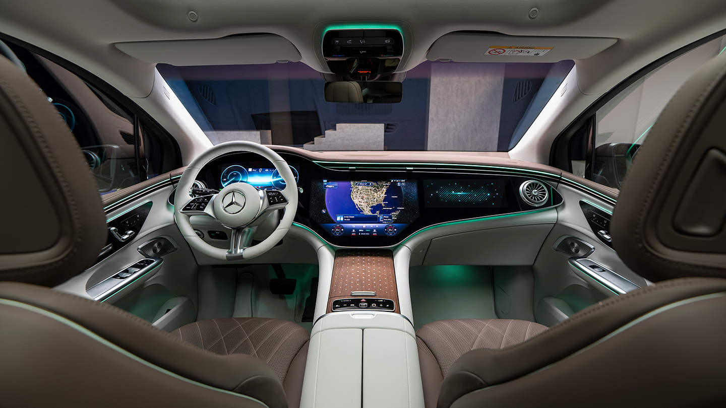 Mercedes EQE SUV - interior 1