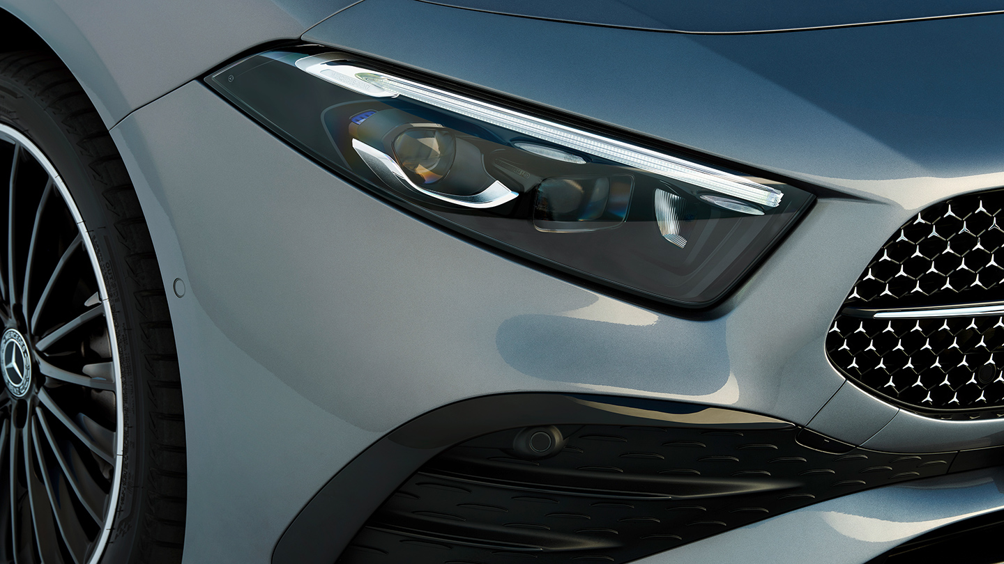 2023 Mercedes A-Class - headlights