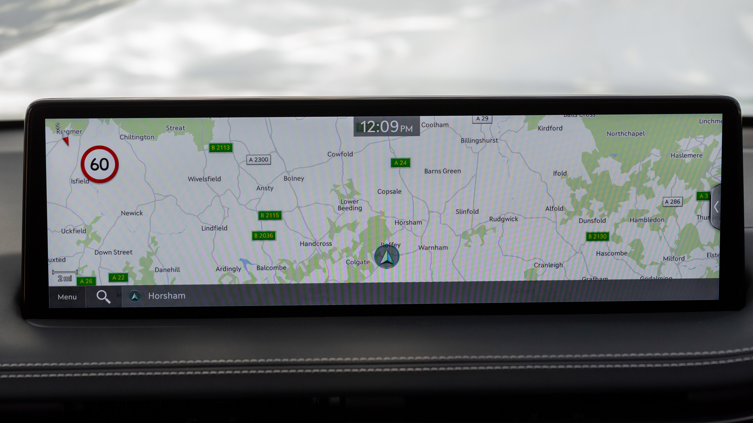 2022 Genesis Electrified GV70 - infotainment system