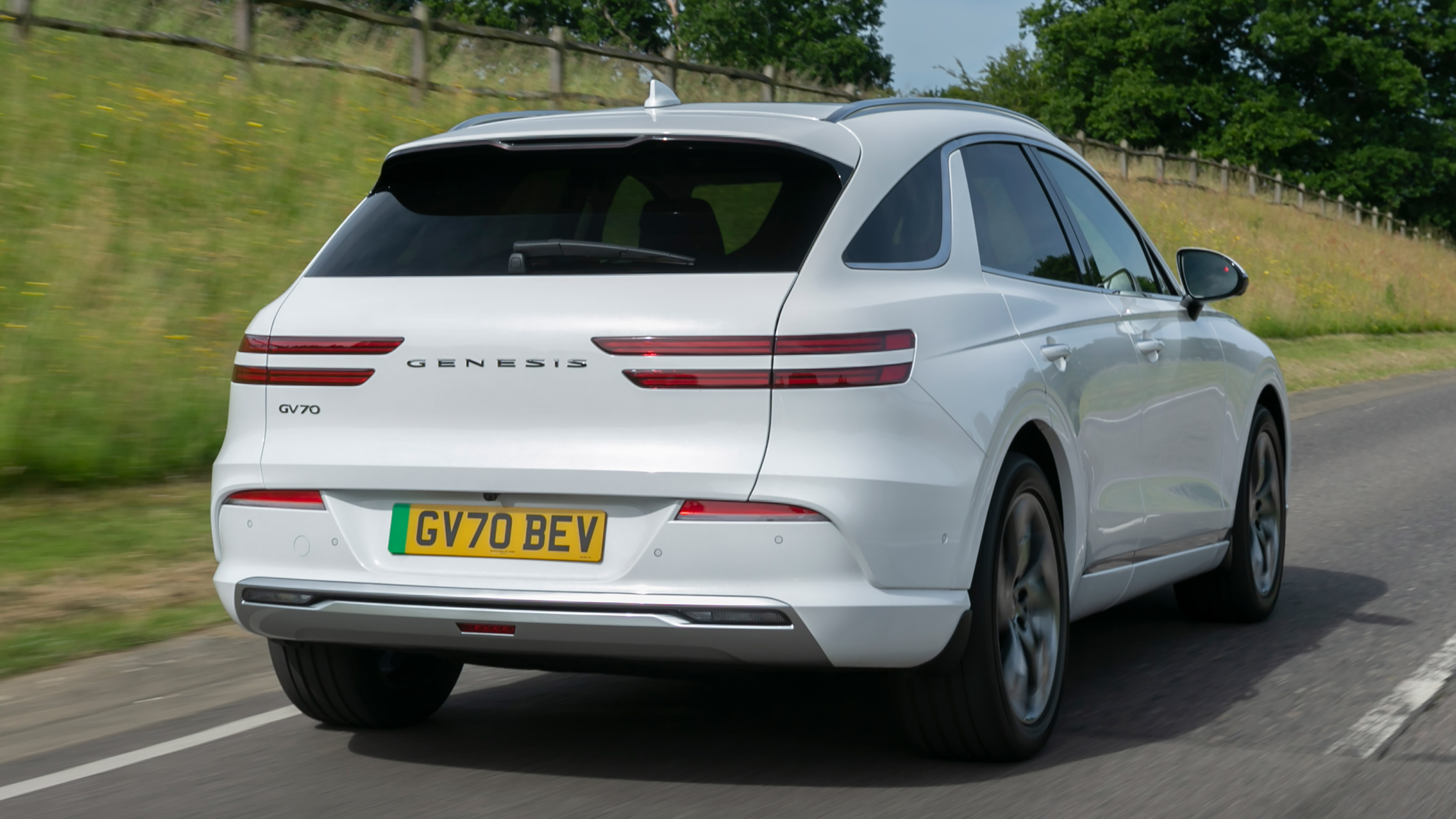 2022 Genesis Electrified GV70 - rear 1