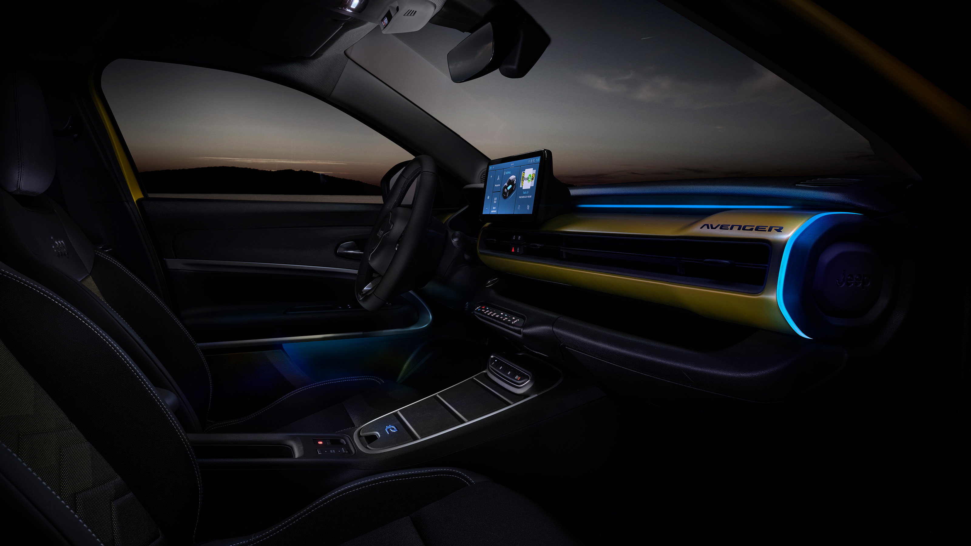 Jeep Avenger - ambient lighting