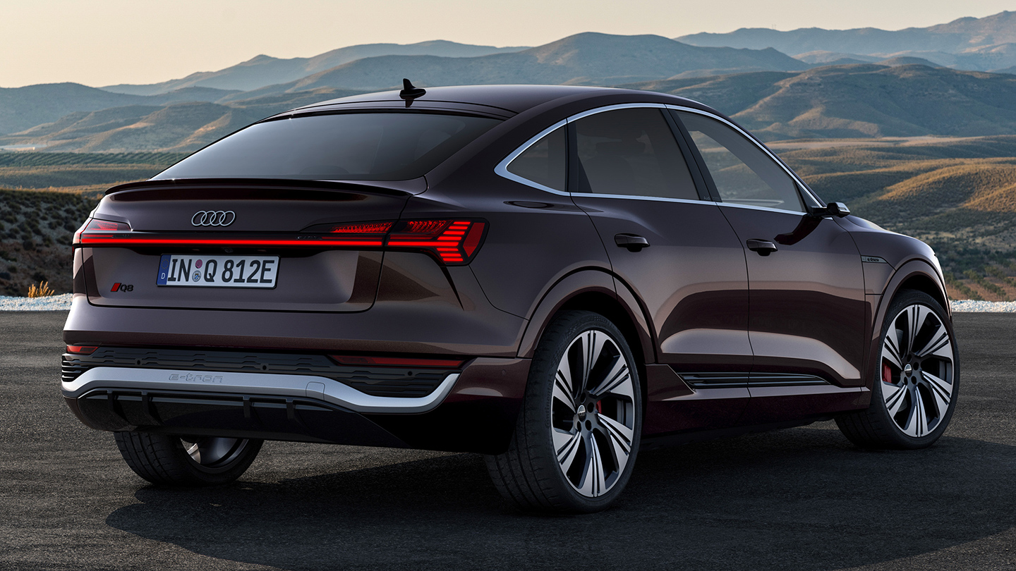 2023 Audi Q8 e-tron Sportback - rear