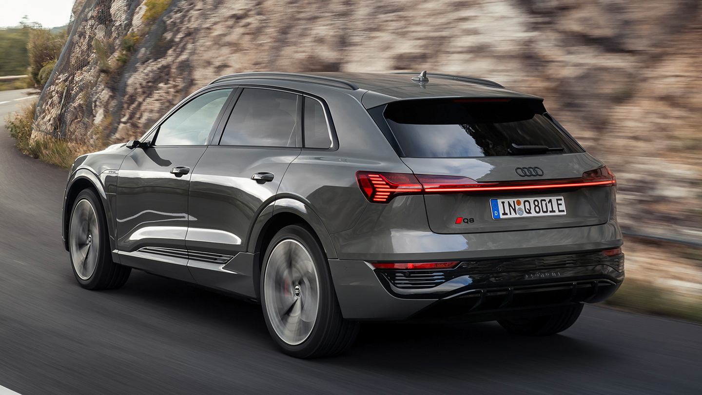 2023 Audi Q8 e-tron - rear driving