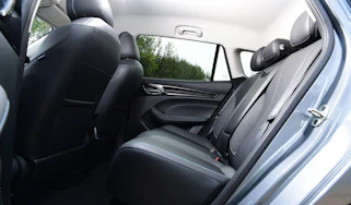 2022 MG5 EV - rear seats