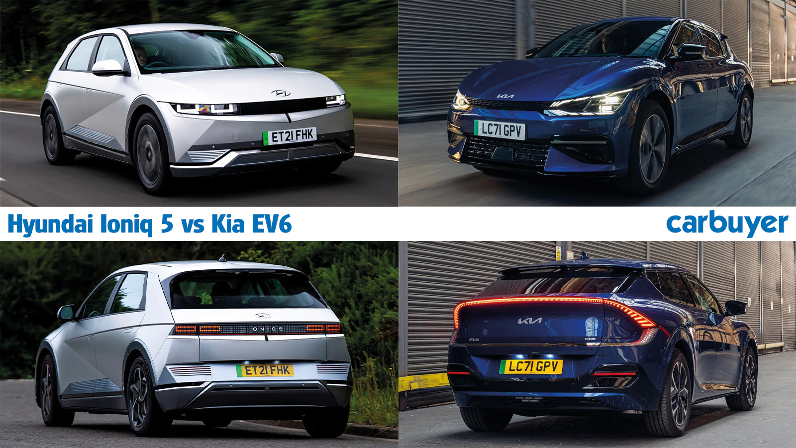Hyundai Ioniq 5 vs Kia EV6