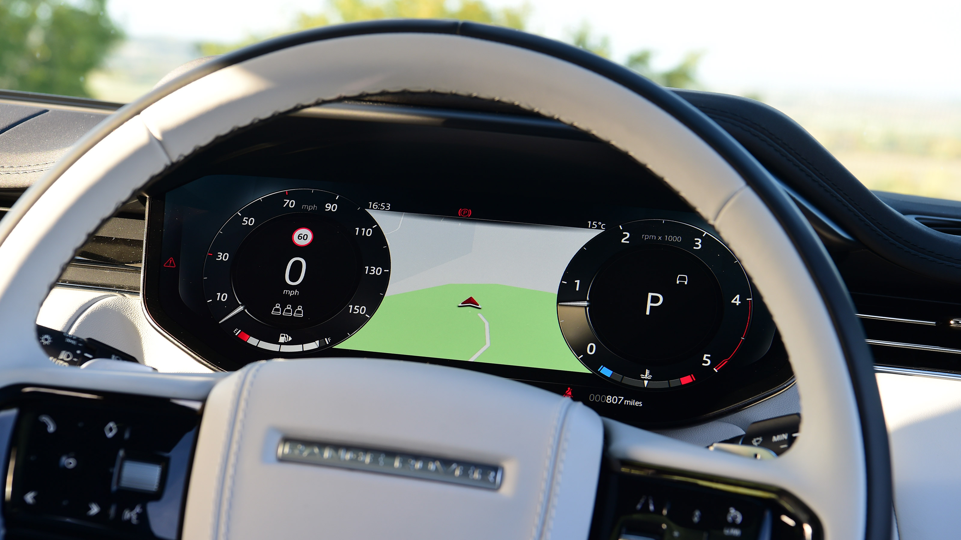 2022 Range Rover Sport - instrument cluster