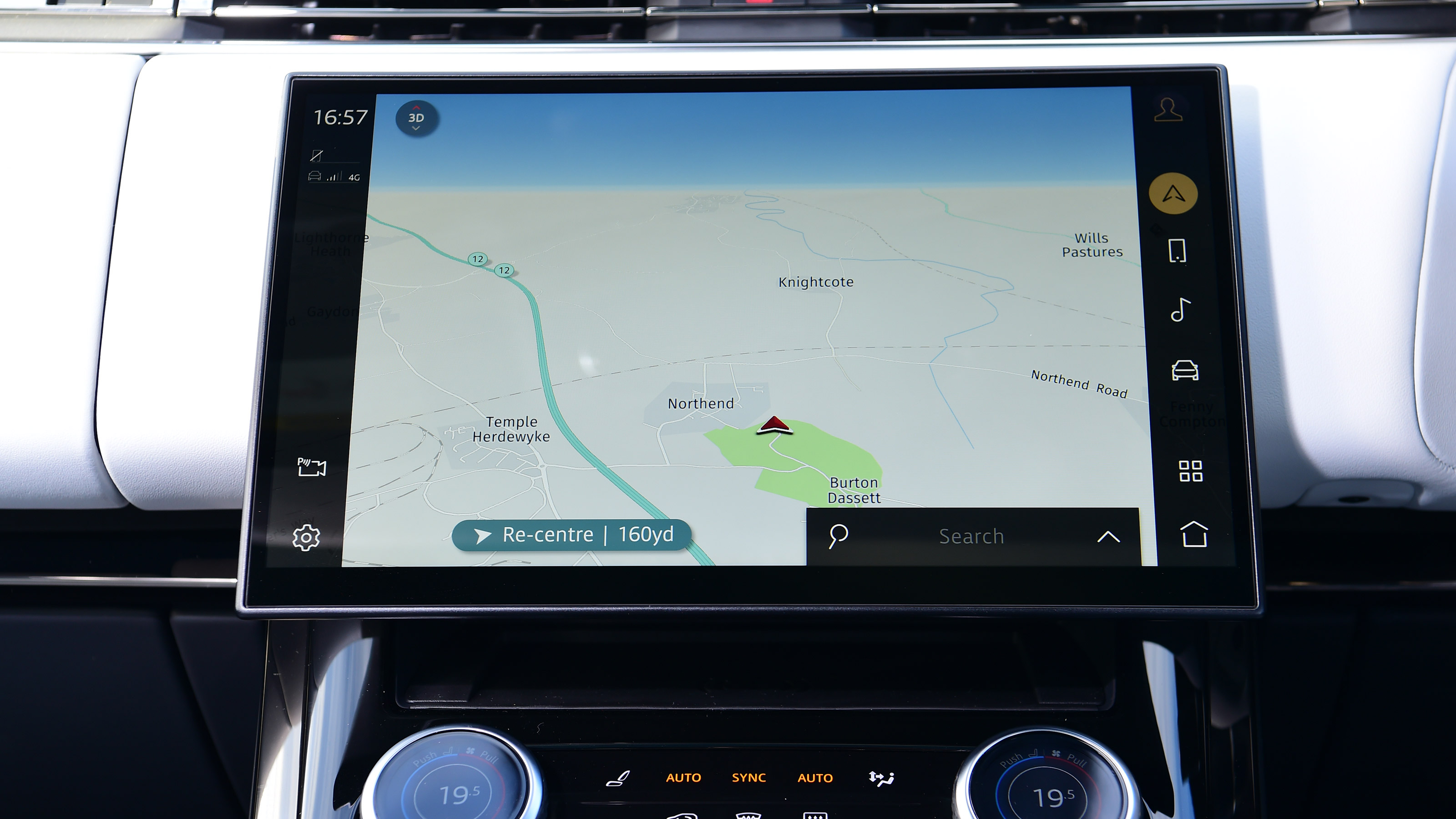 2022 Range Rover Sport - sat-nav