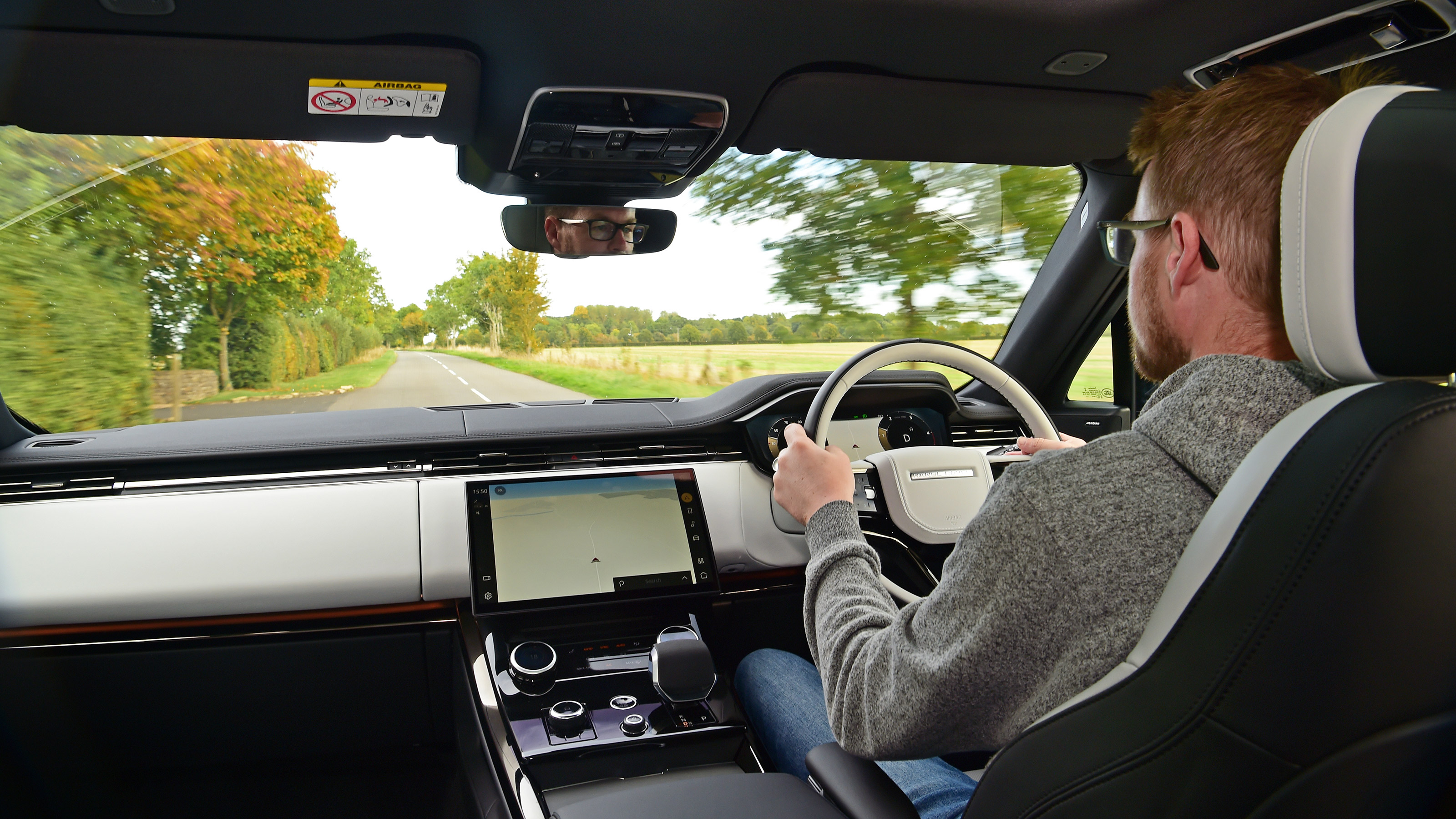 2022 Range Rover Sport - interior driving