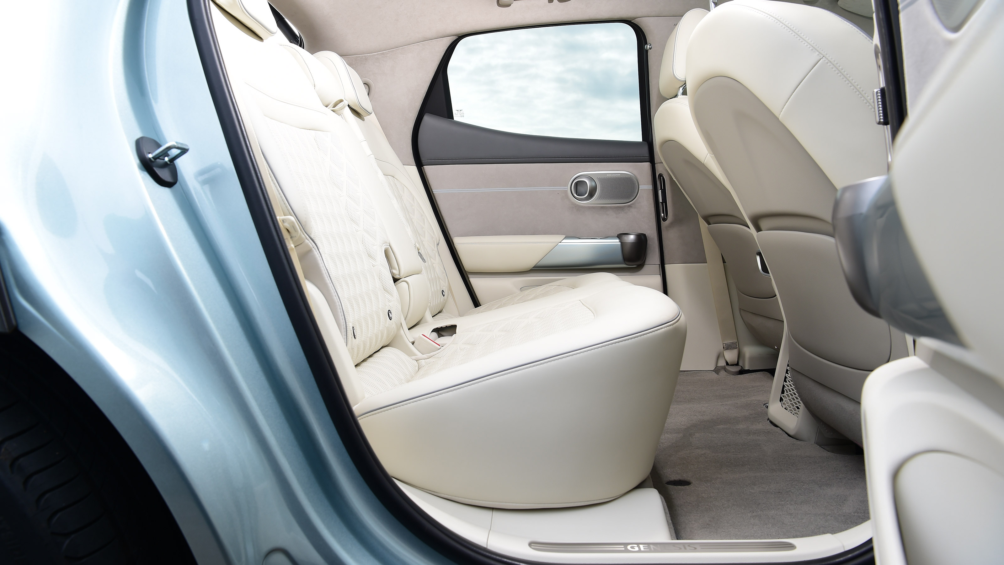 Genesis GV60 SUV rear seats