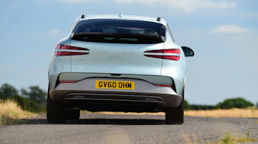 Genesis GV60 SUV rear cornering