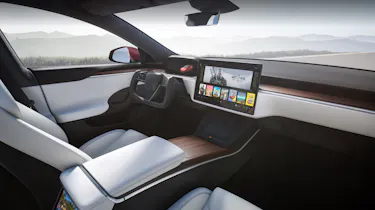 Tesla Model S Plaid - interior