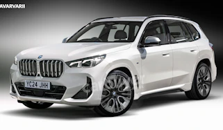 BMW X3 render - front