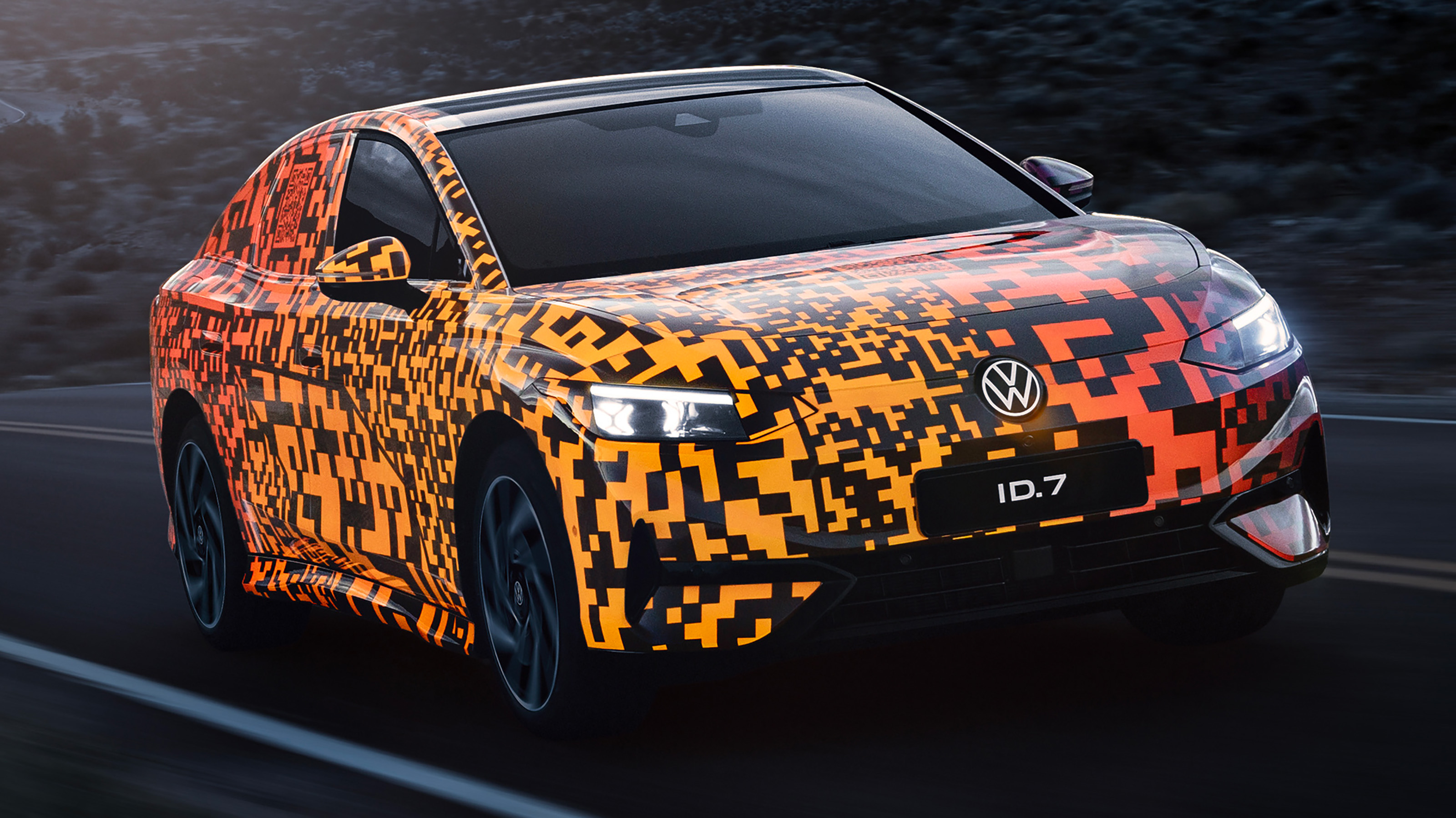 Volkswagen ID.7 - driving front