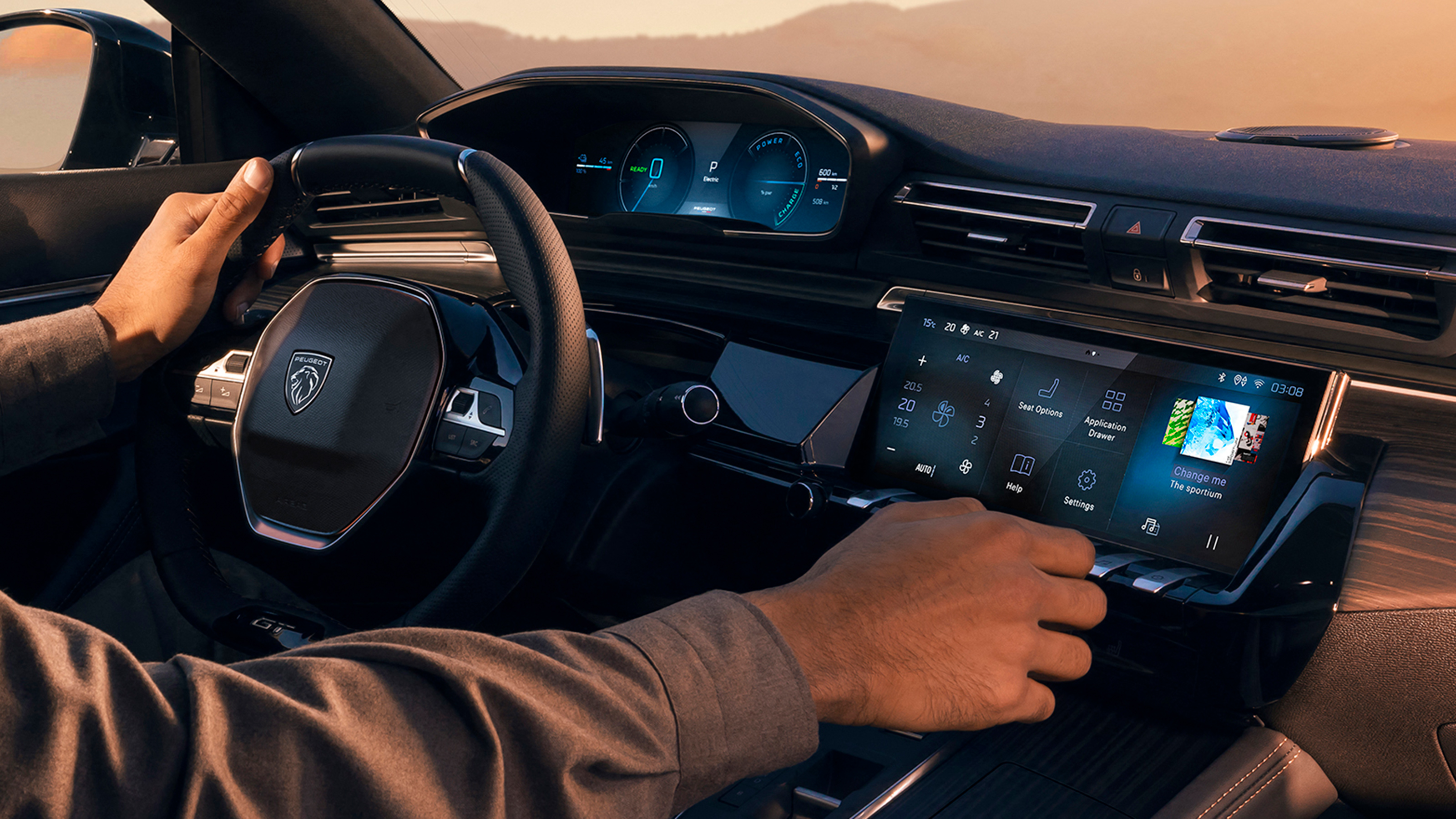2023 Peugeot 508 - touchscreen