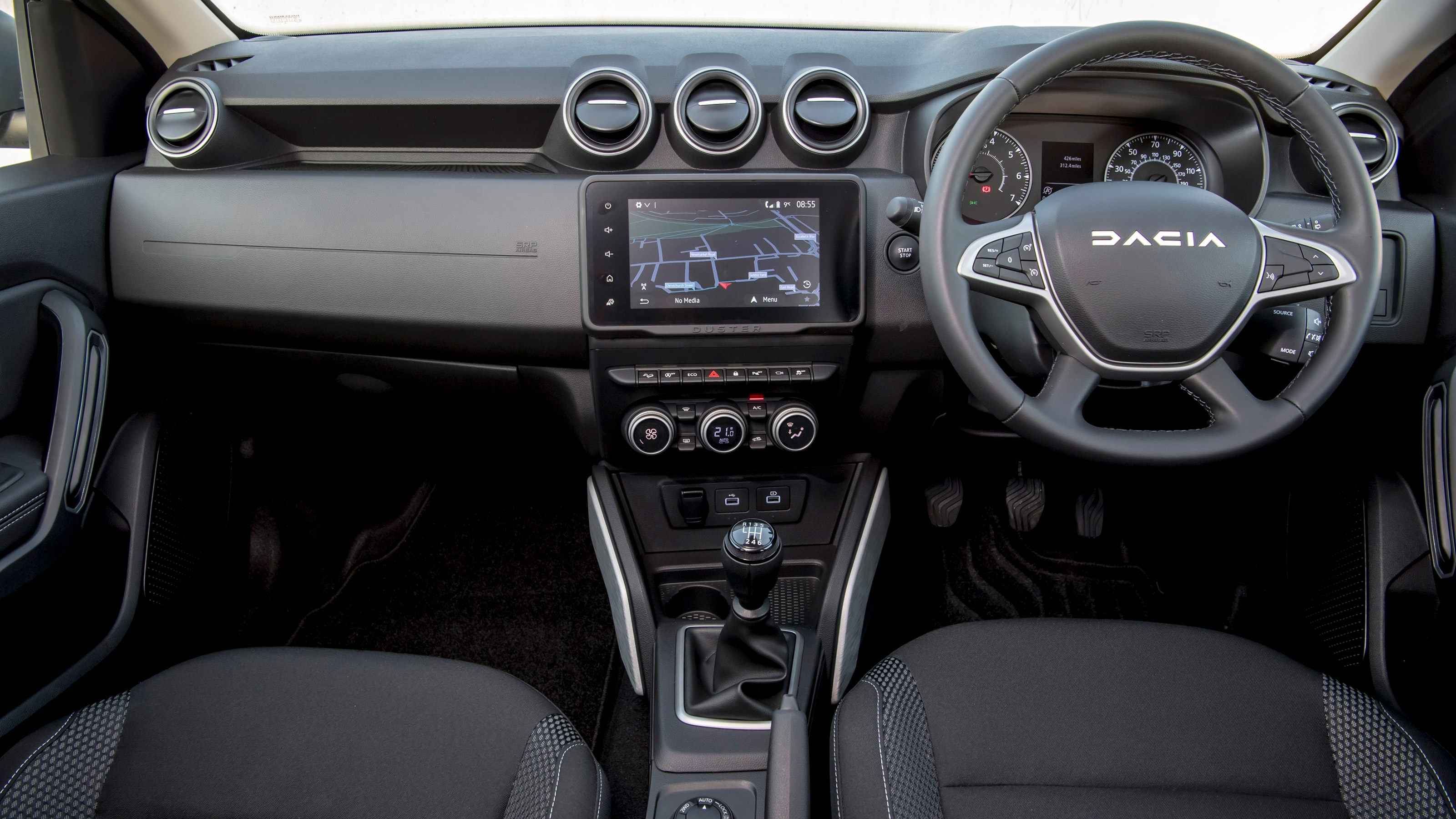 Dacia Duster SUV interior