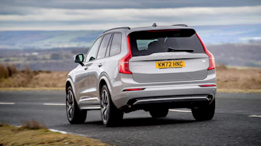 Volvo XC90 Recharge rear 3/4 cornering