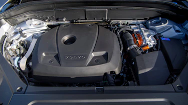 Volvo XC90 Recharge engine bay