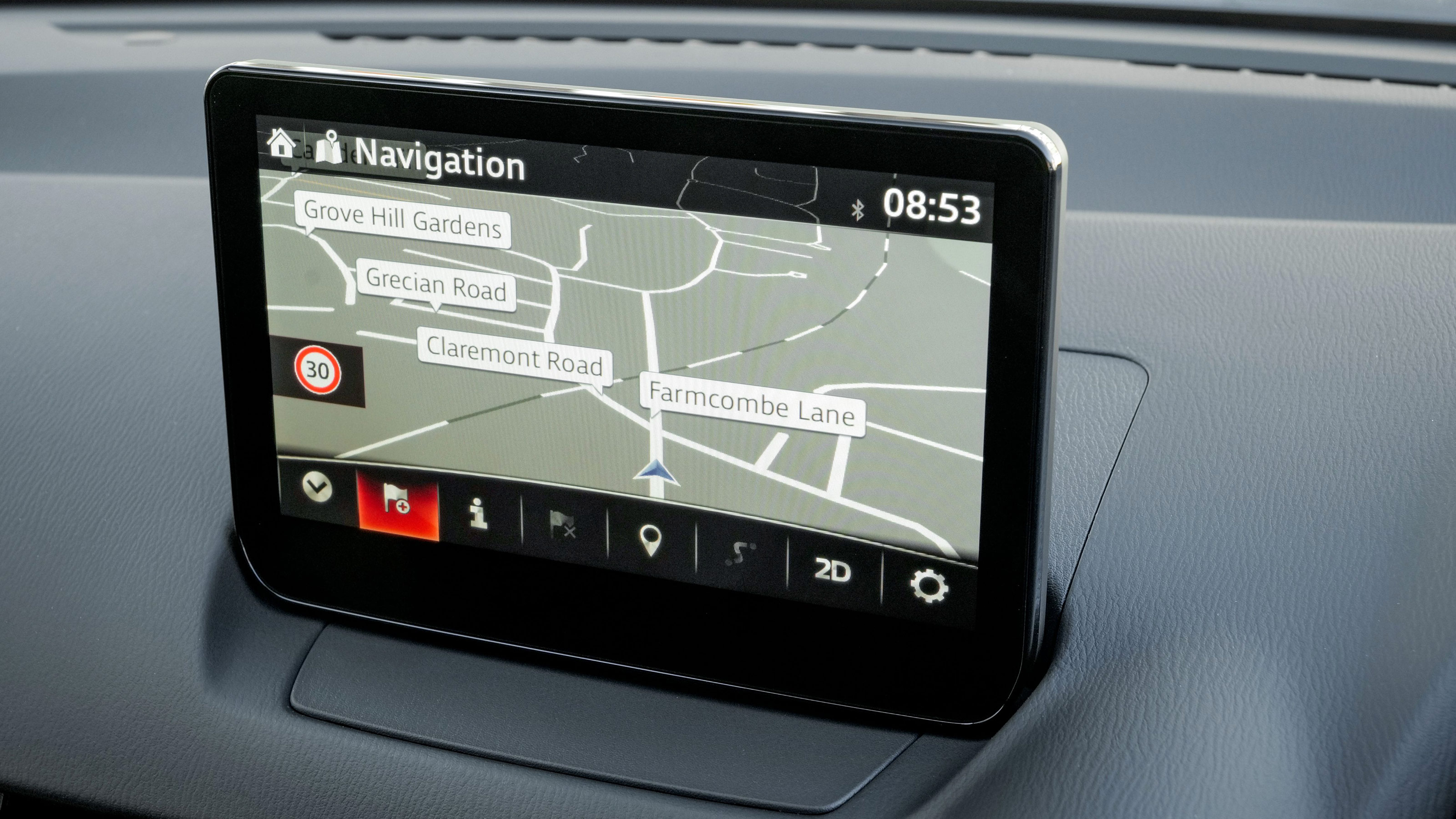 Mazda2 facelift sat-nav