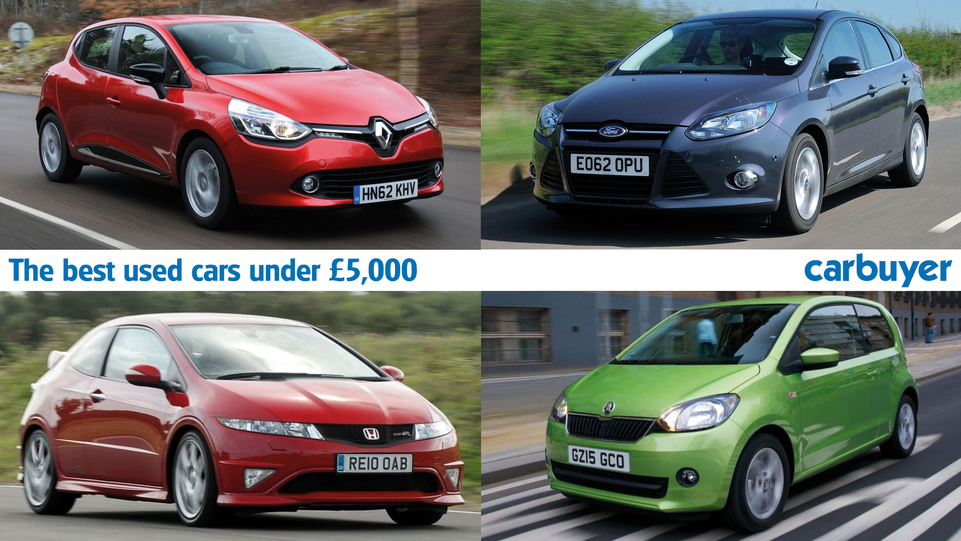 The best used cars under £5,000
