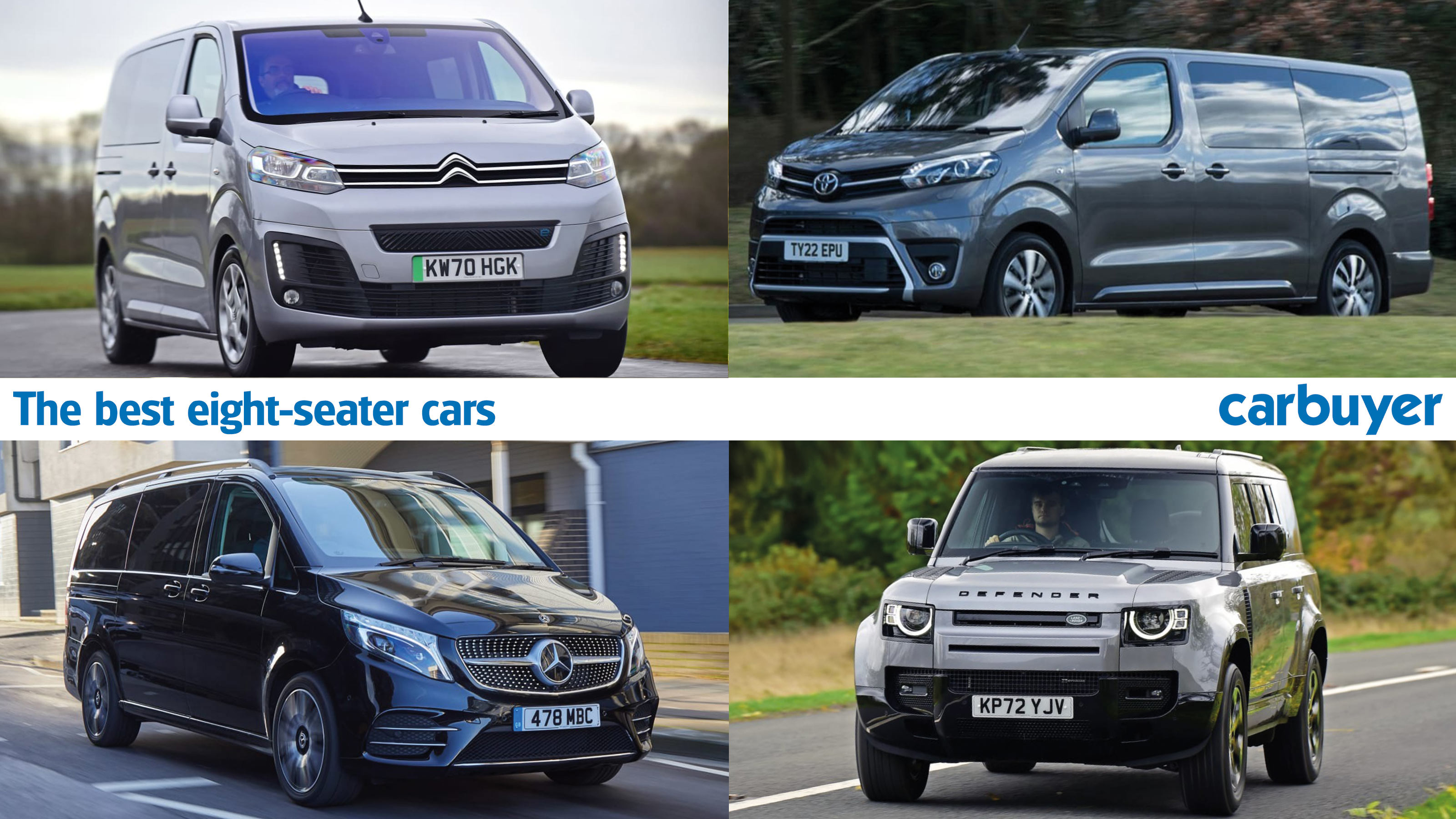The best eight seater cars 2023