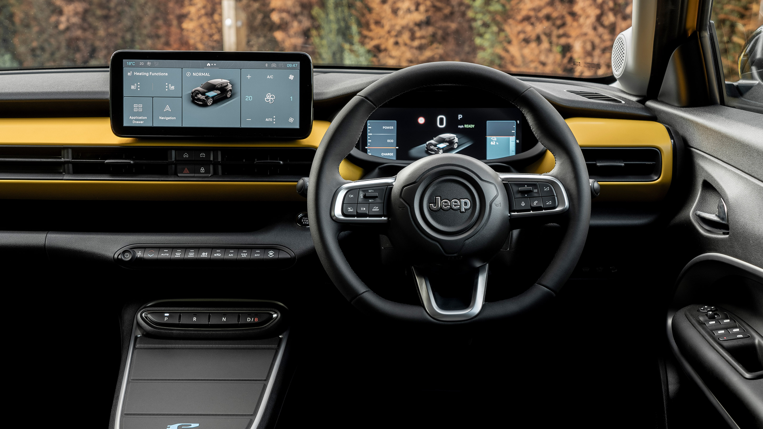 Jeep Avenger SUV interior