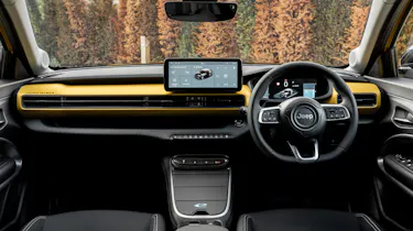 Jeep Avenger SUV interior dashboard