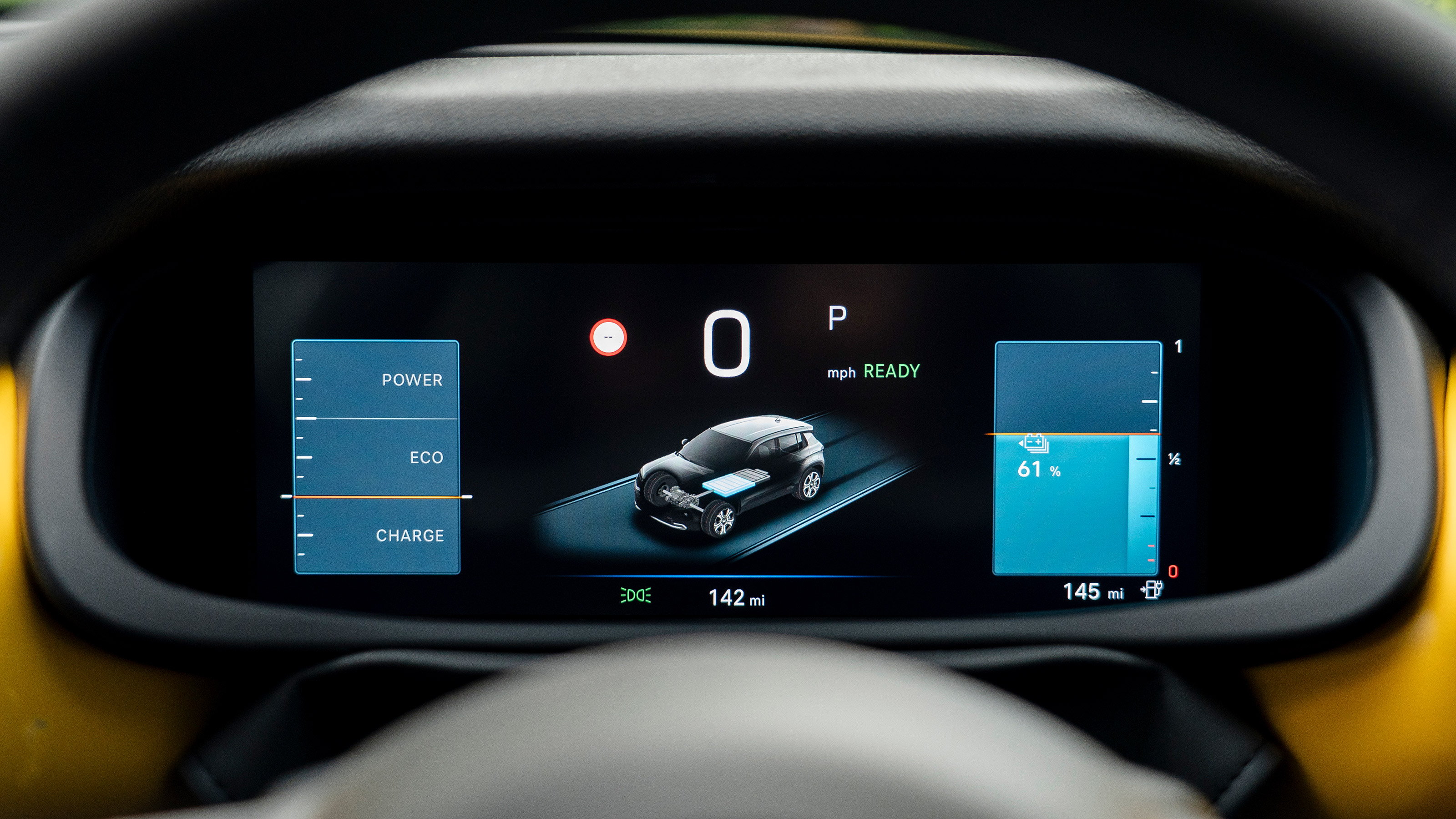Jeep Avenger SUV instruments