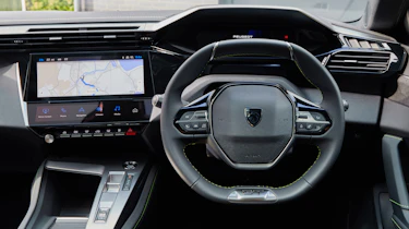 Peugeot E-308 hatchback interior