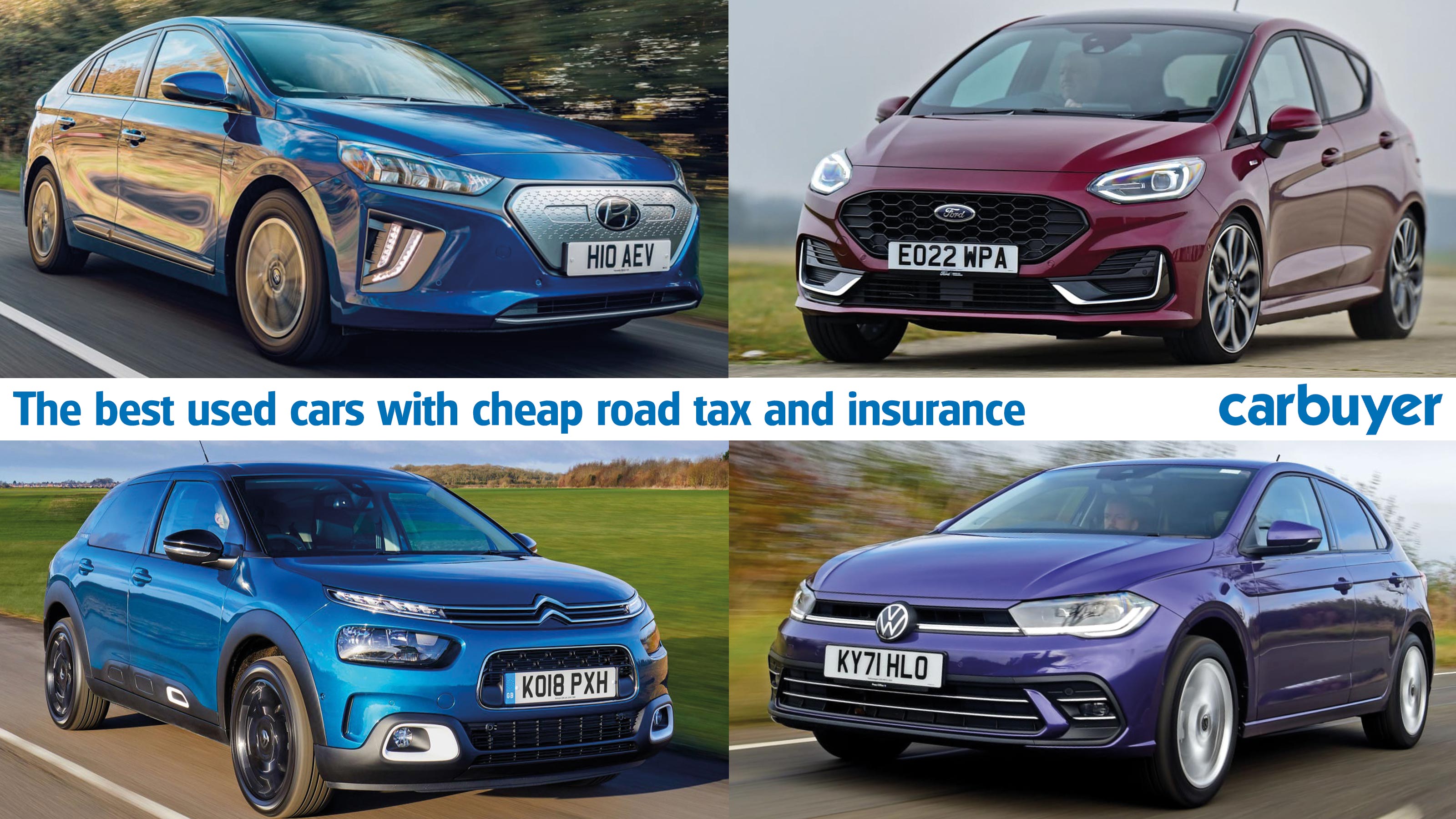 The best used cars with cheap insurance and road tax