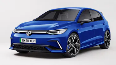 Volkswagen Golf R electric front CB