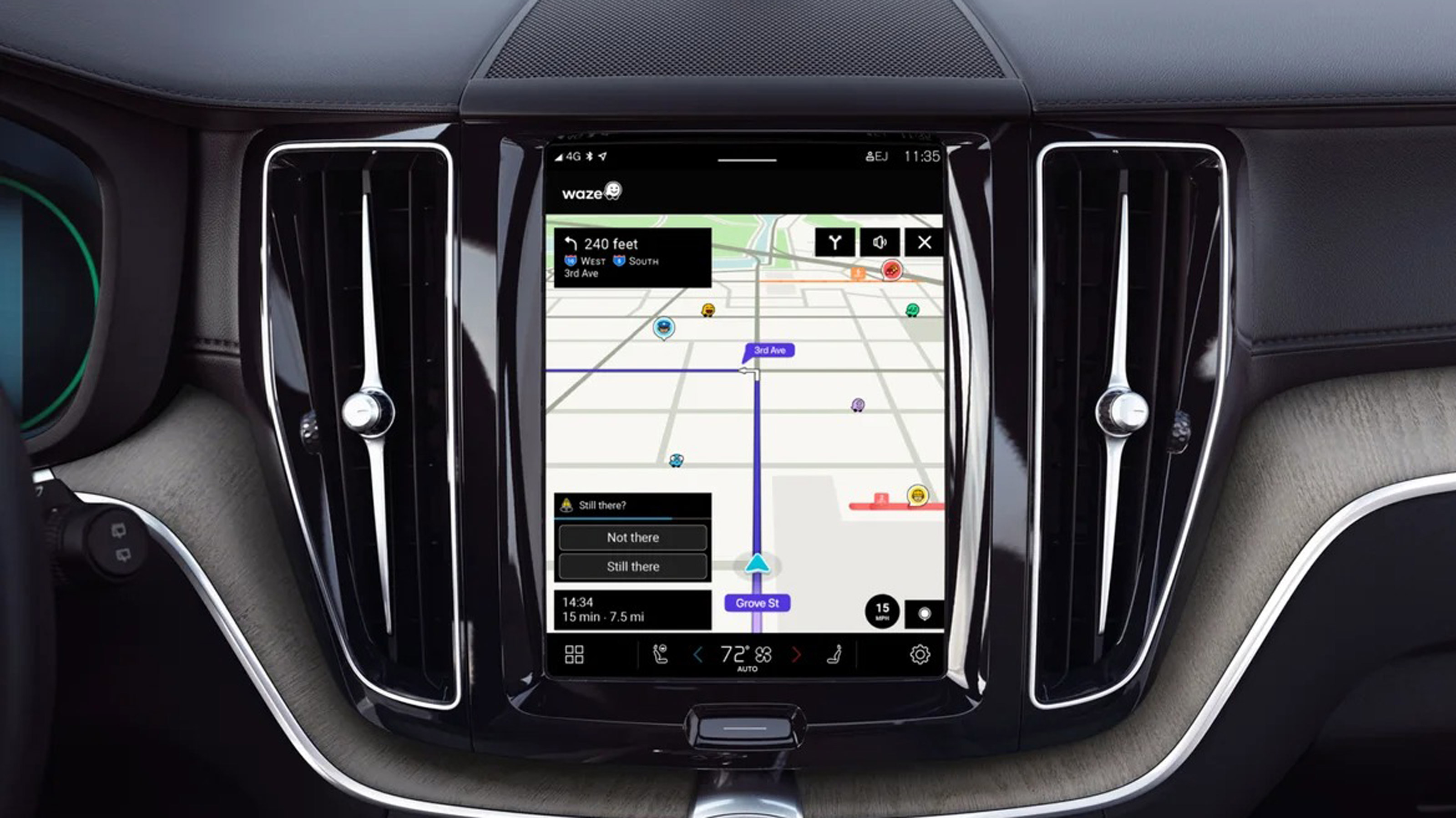 Waze App Volvo