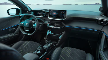 Peugeot 208 and E-208 interior